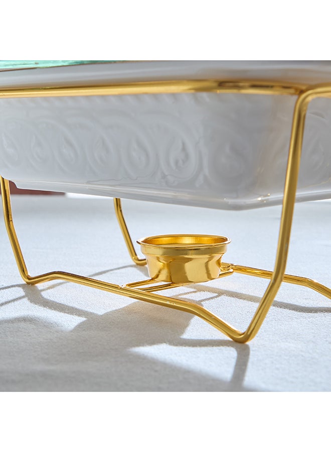 Home Box Noor Luxe Rectangular Casserole with Glass Lid - Image 5